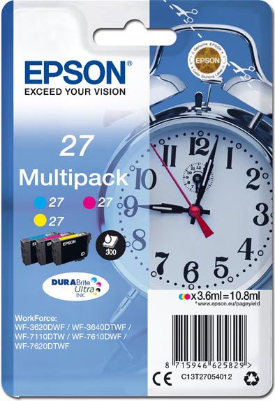 Tusz Epson oryginalny tusz 27, color (C13T27054012)