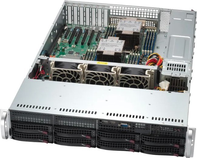 Serwer SuperMicro Supermicro Barebone Mainstream SuperServer 2U Dual Sockel 4677 SYS-621P-TR