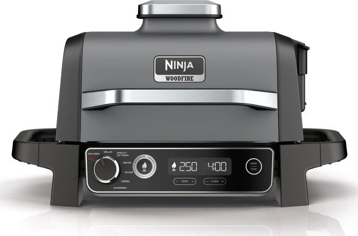 Grill elektryczny Ninja Ninja OG701DE Woodfire Outdoor Tischgrill