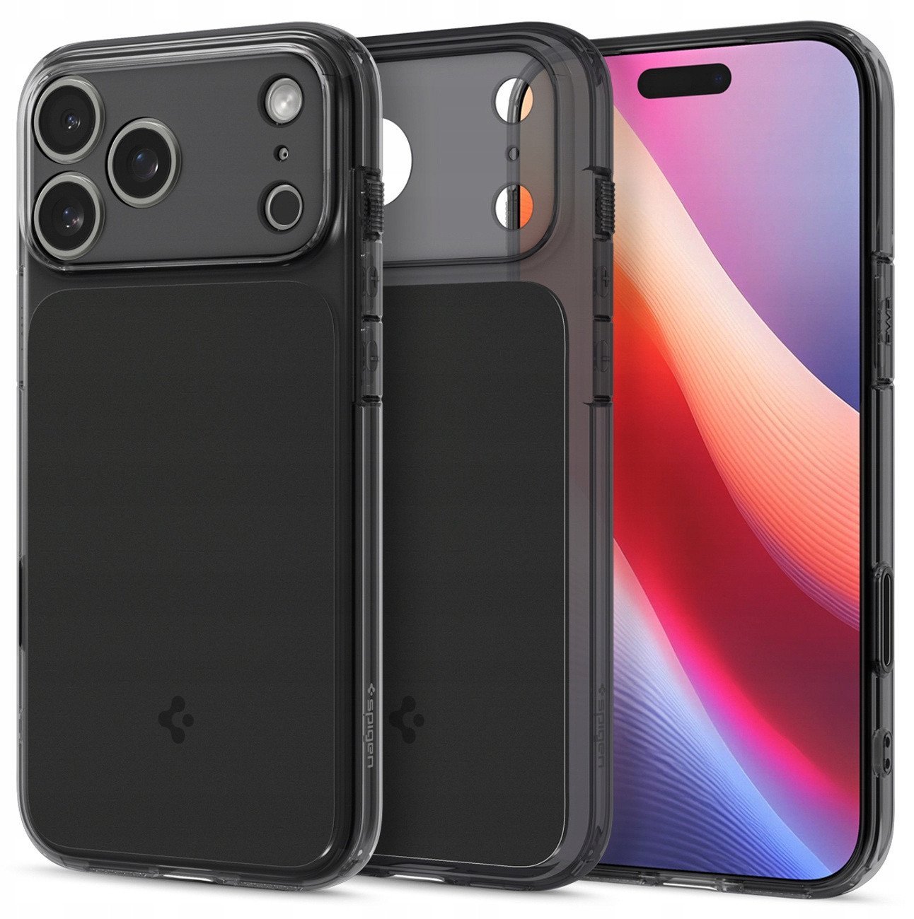 Etui Spigen Ultra Hybrid "T" MagSafe na iPhone 17 Pro - czarny mat