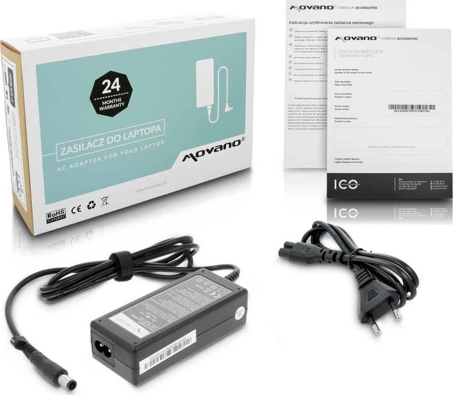 Movano 65 W, 5 mm, 3.5 A, 18.5 V (ZZ/HP18535P)