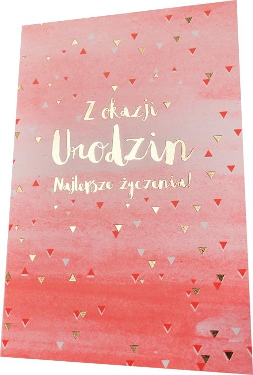 Fastima KARTKA Okolicznościowa z życzeniami A279