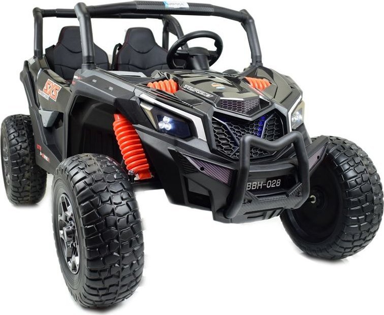Import SUPER-TOYS MEGA BUGGY SXS DLA 2 DZIECI 2X120W, SUPER MOC, PRZESUWANE SIEDZENIE, WALIZKA/BBH028
