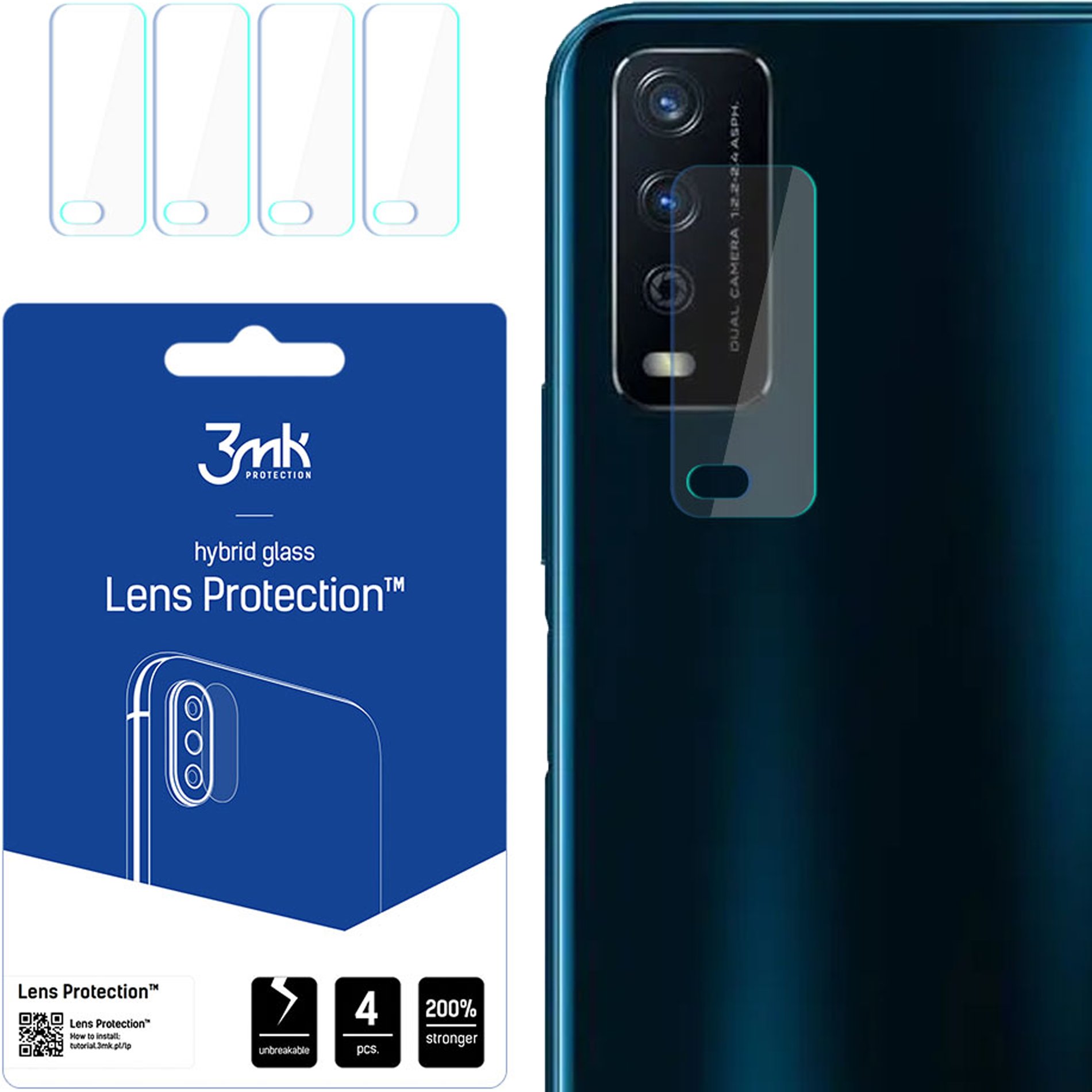 VIVO Y12G - 3MK LENS PROTECTION