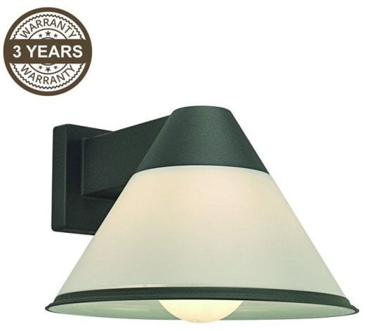 WALL LIGHT ROCCO E27 IP44 39113 BLACK