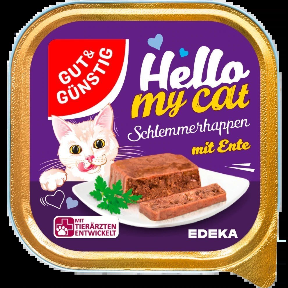 Edeka GUT&GUNSTIG 100g KOT TACKA KACZKA