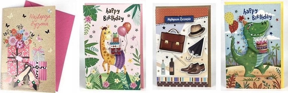 Teka Karnet okoliczno¶ciowy SUPERLUX 1 MIX (12szt)