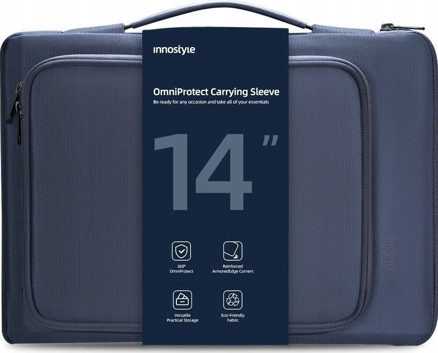 Torba Innostyle INNOSTYLE TORBA NA LAPTOPA 14" WODOODPORNA ETUI OMNIPROTECT ECO-FRIENDLY