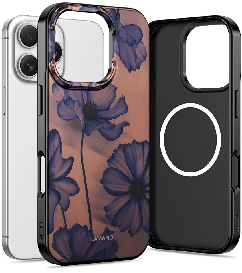 Etui Tech-Protect Flexair Lamano Magsafe iPhone 16 Pro Velvet Night