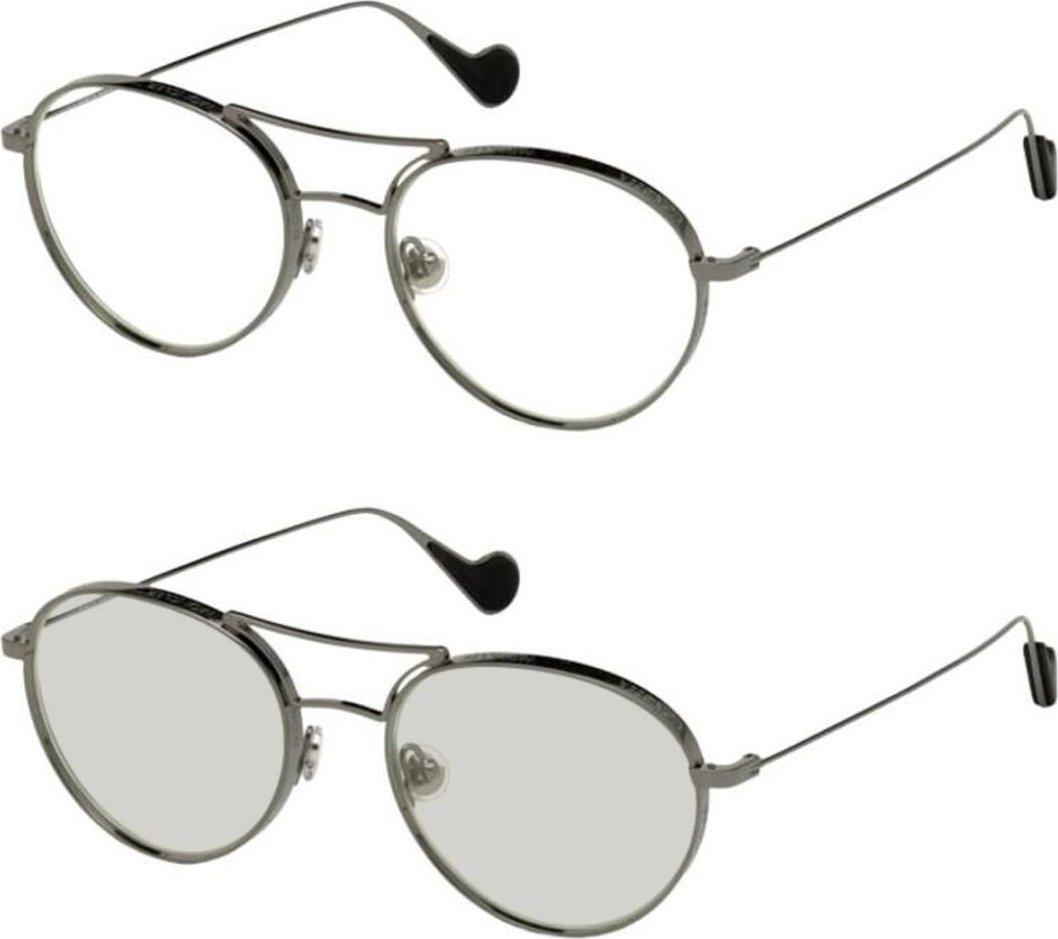 Moncler Okulary przeciwsłoneczne Męskie Moncler PHOTOCHROMIC SHINY GUNMETAL