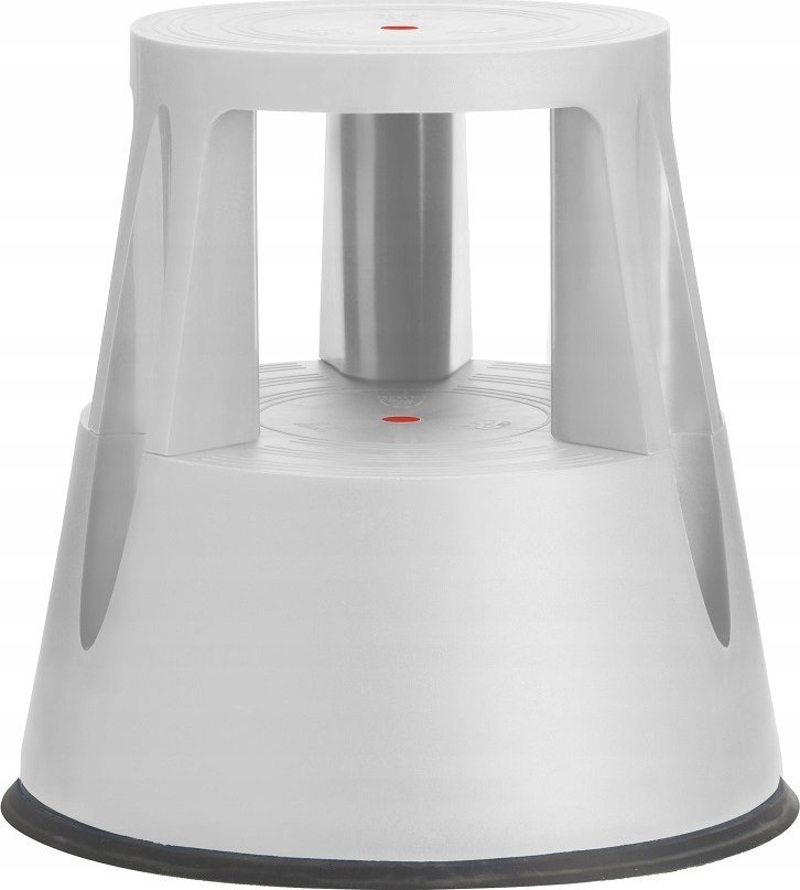 PODEST NA KÓŁKACH STOPIEŃ RAMPA SCHODEK STOPA SŁONIA STABILNY SZARY