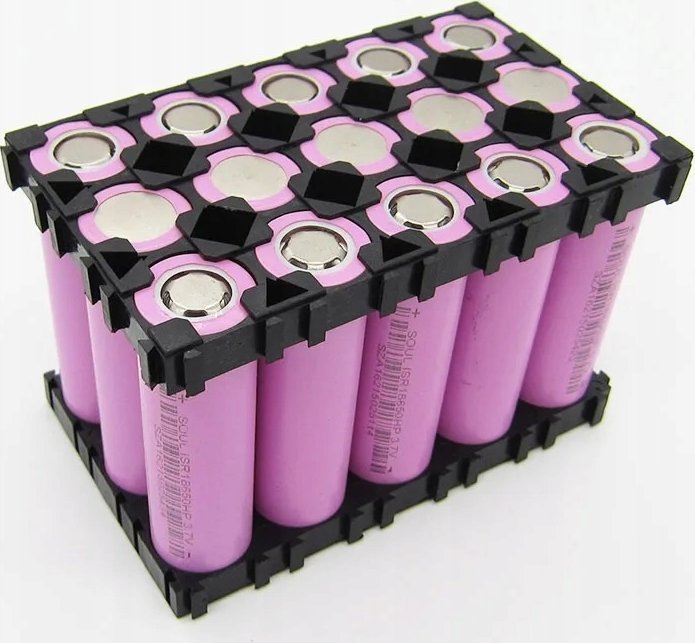 Rosfix FORMA OBUDOWA UCHWYT DO PAKIETOWANIA 15 OGNIW AKUMULATORÓW 18650 3X5