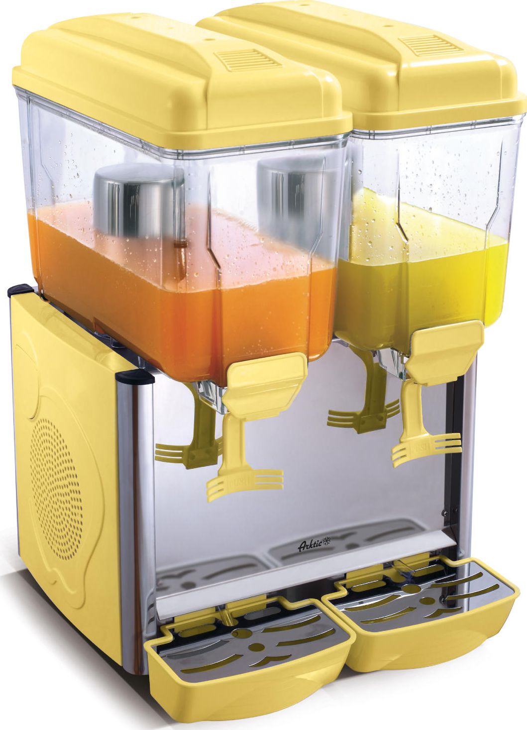 ARKTIC Dyspenser dozownik chłodzący do soków i napojów 2 x 12L Dyspenser dozownik chłodzący do soków i napojów 2 x 12L