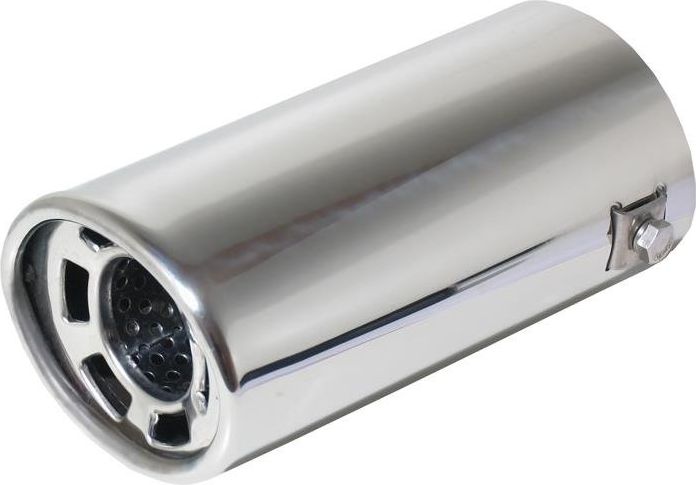Automax Chromowana końcówka tłumika 83mm / montaż 41-69mm uniwersalny