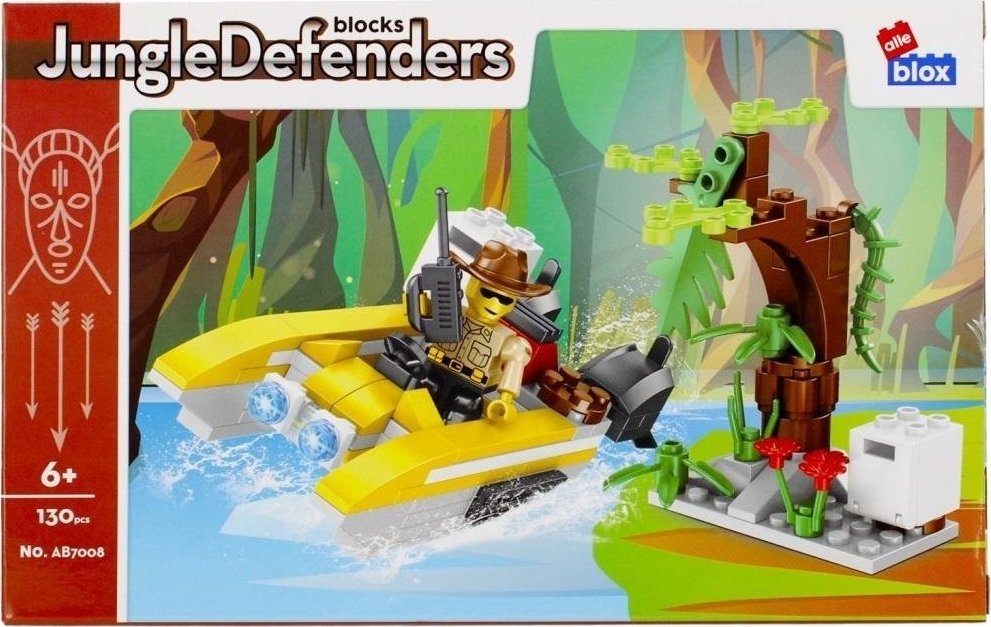 ALLEBLOX Klocki konstrukcyjne Dżungla ALLEBLOX
