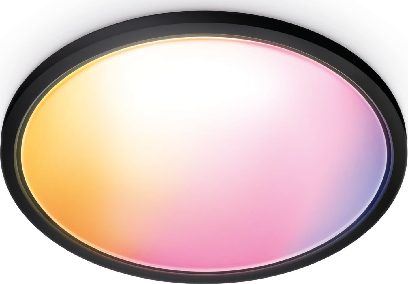 WiZ WiZ | Smart WiFi SuperSlim Ceiling 545mm, Black | 32 W | 2200-6500 K (RGB)