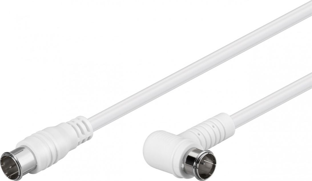 Kabel Goobay Antenowy (F) 1.5m biały (67347)