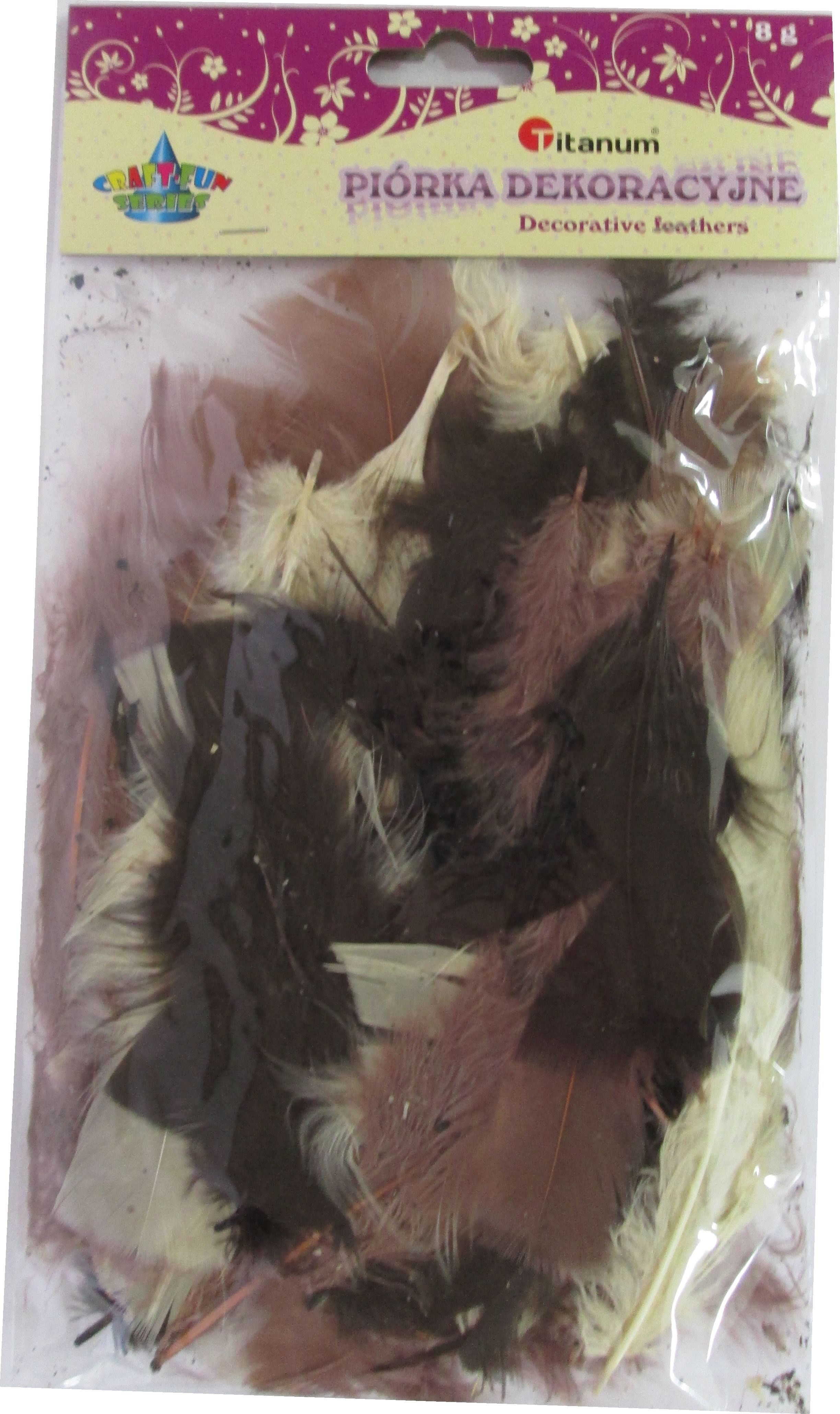 Titanum Piórka dekoracyjne 8 g. 338555.