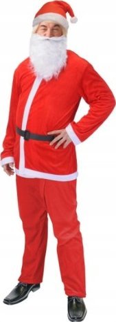Koopman Strój Świętego Mikołaja kompletny 5-częściowy