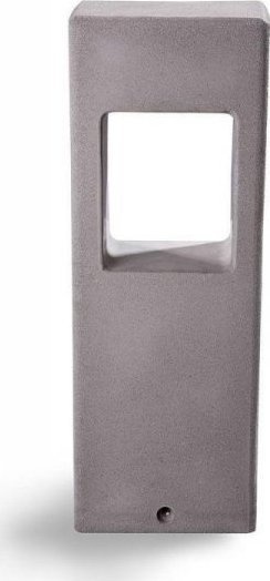 V-TAC Słupek Ogrodowy V-TAC BETON 12W LED Jasno Szary 495mm IP65 VT-898 3000K 720lm