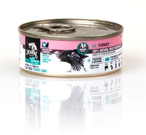 3Coty TURKEY Struvite Care for cats with sensitive urinary tract 80g