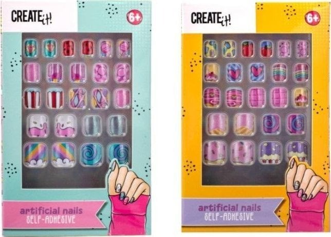 Canenco Kolorowe tipsy Candy mix CREATE IT!