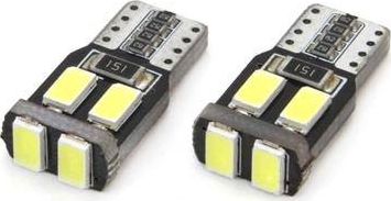 AMiO LED CANBUS 6SMD-2 5730 T10 (W5W) White