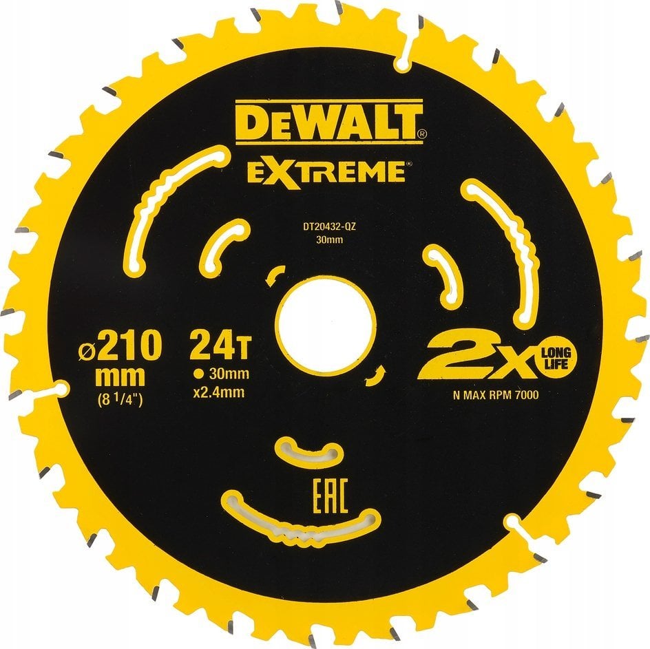 Dewalt Tarcza pilarska 210x30/24 zęb (DT20432)