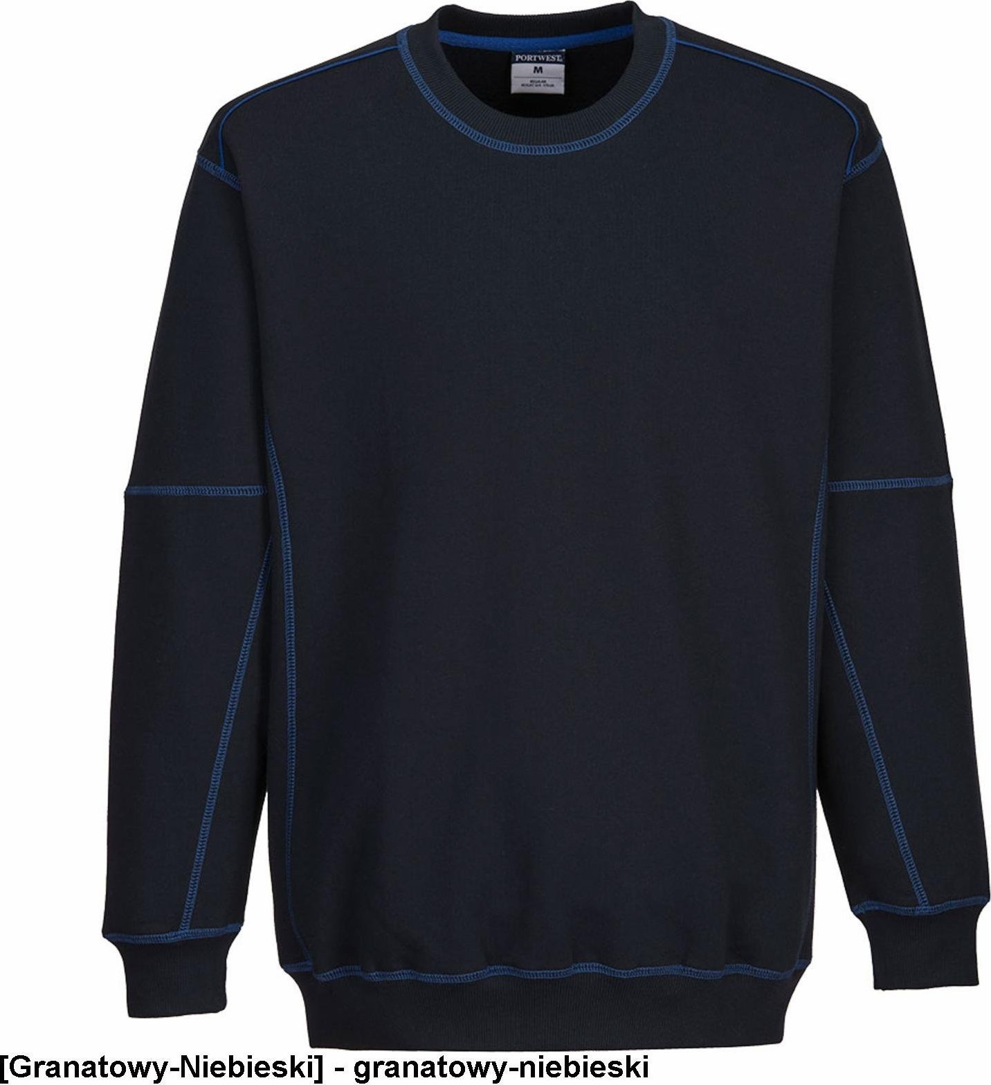 Portwest B318 - Bluza dwukolorowa - granatowy-niebieski 2XL