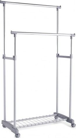 Zeller Zeller, Regulowana garderoba, 2 drążki, 170cm