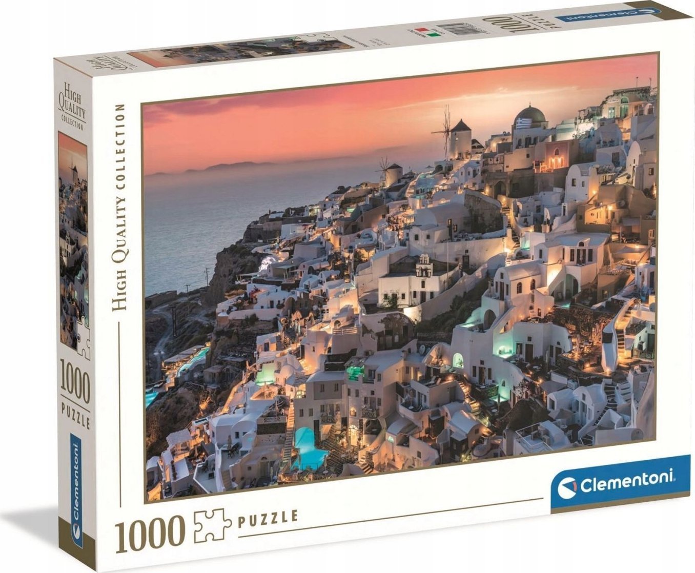 Clementoni Puzzle HQ Shades of Santorini 1000 elementów (39885)