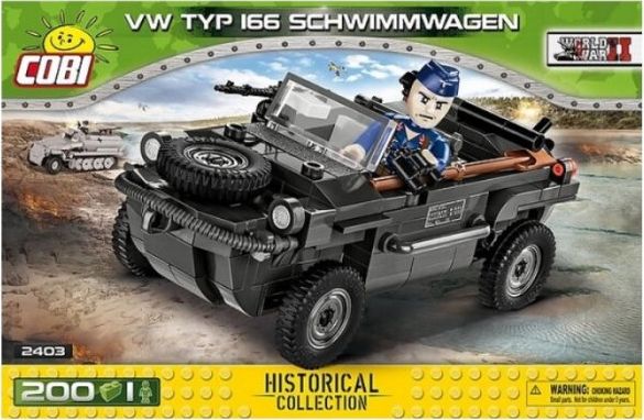 Cobi Klocki VW Typ 166 Schwimmwagen (2403)