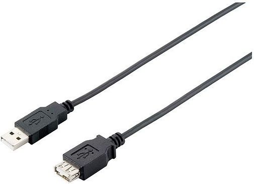Kabel USB Diverse USB-A - USB-A 3 m Czarny
