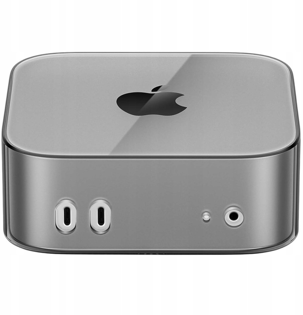 Orico Etui na MacMini M4, przezroczyste TPU, czarne