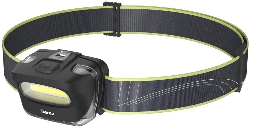 LATARKA CZOŁOWA LED HL100, 110lm, 2 TRYBY ŚWIECENIA, IP20