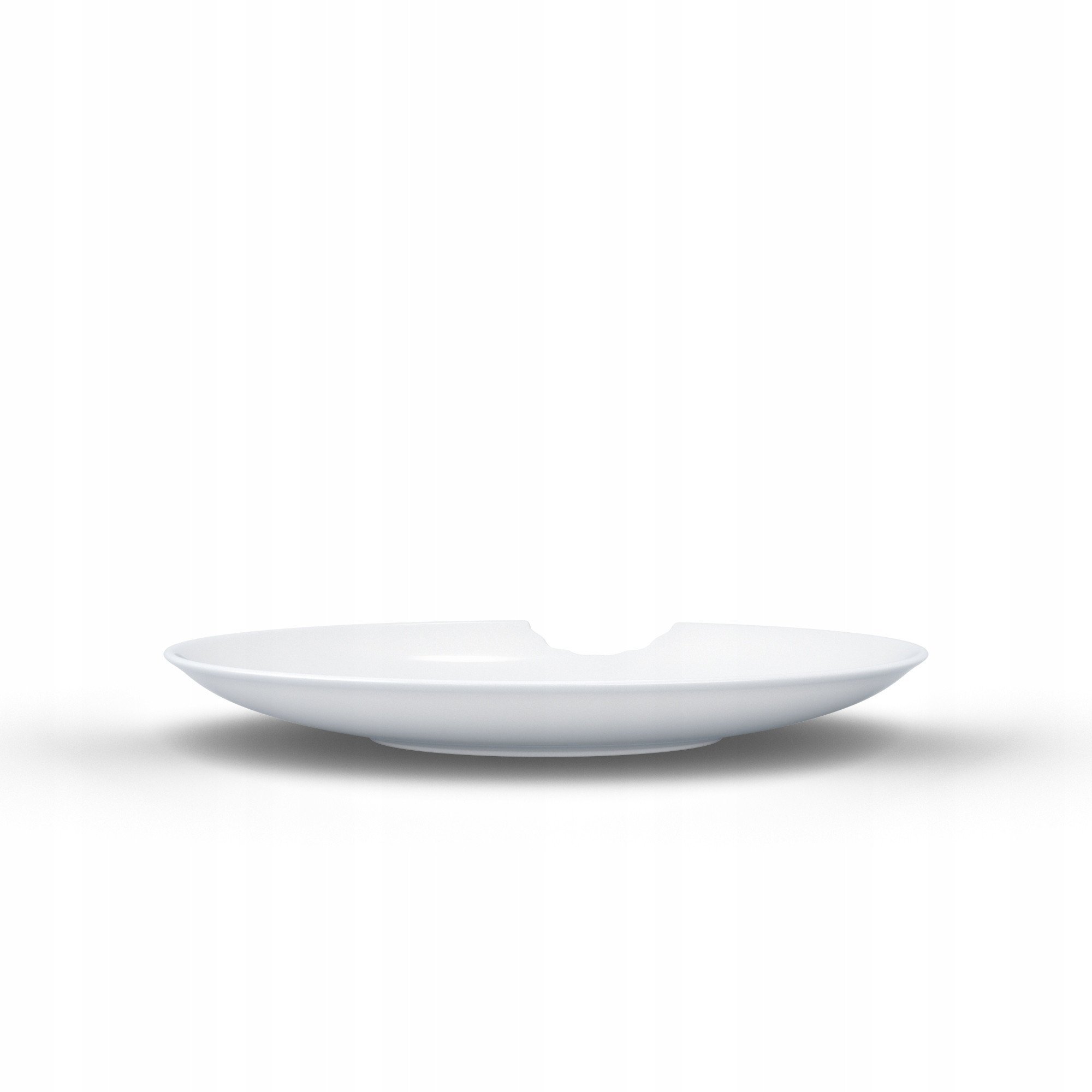 FIFTYEIGHT 2 Tiefe Teller mit Biss Ø 24cm weiß