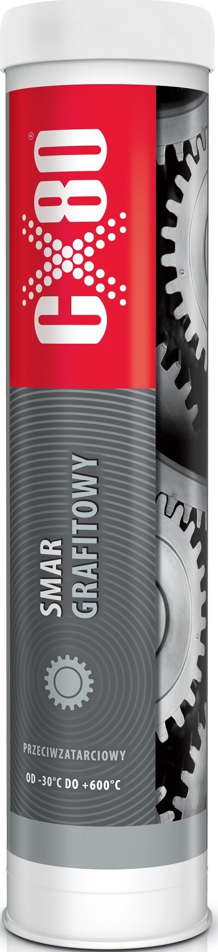 CX80 SMAR GRAFITOWY PRZECIWZATARCIOWY KARTUSZ 400G