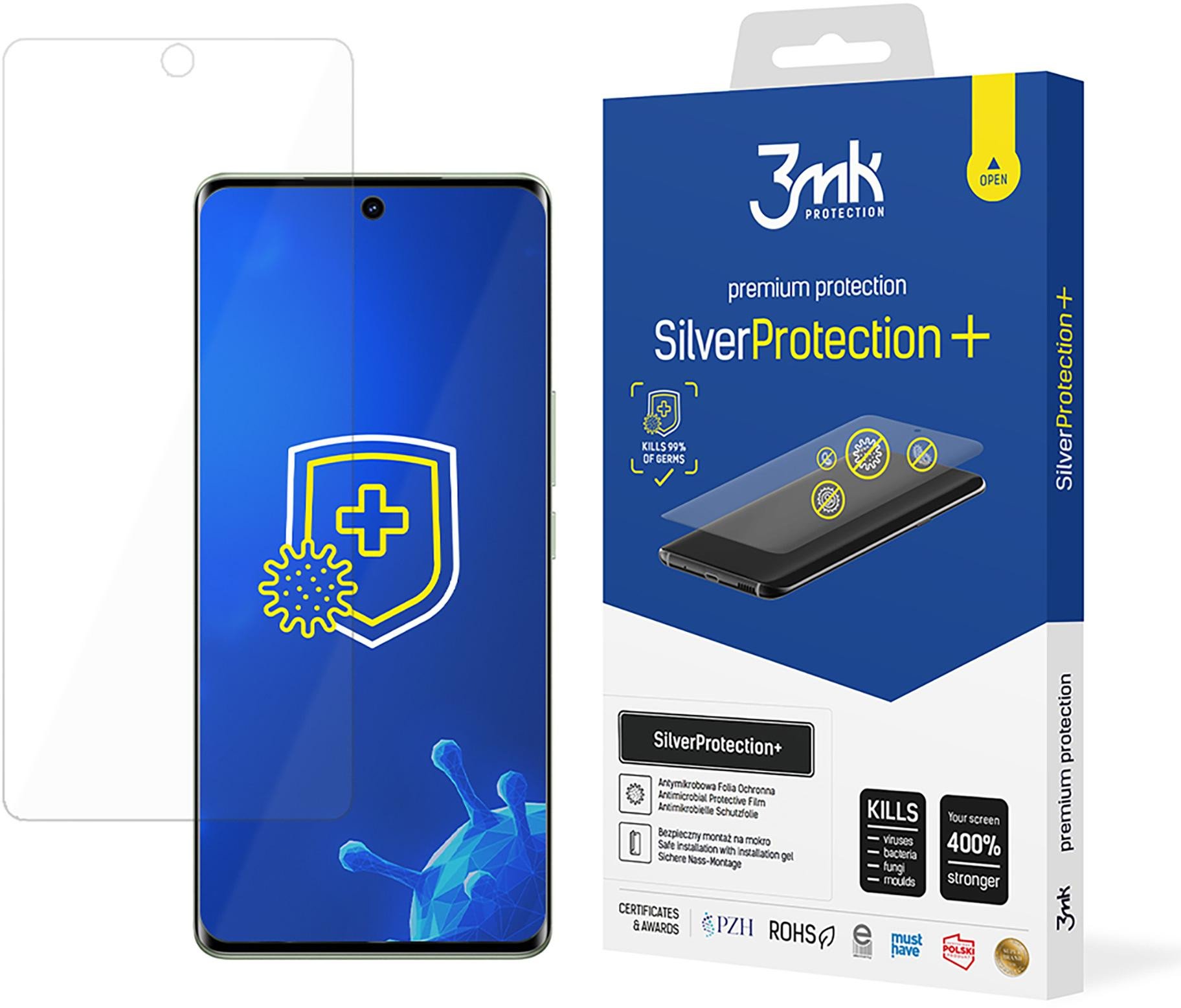 VIVO T3 ULTRA - 3MK SILVERPROTECTION+