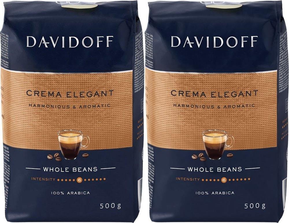 Kawa ziarnista Davidoff 2x Crema Elegant 500 g