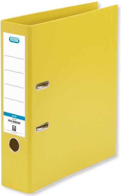 Segregator Elba Pro+ dźwigniowy A4 80mm żółty (100202166)