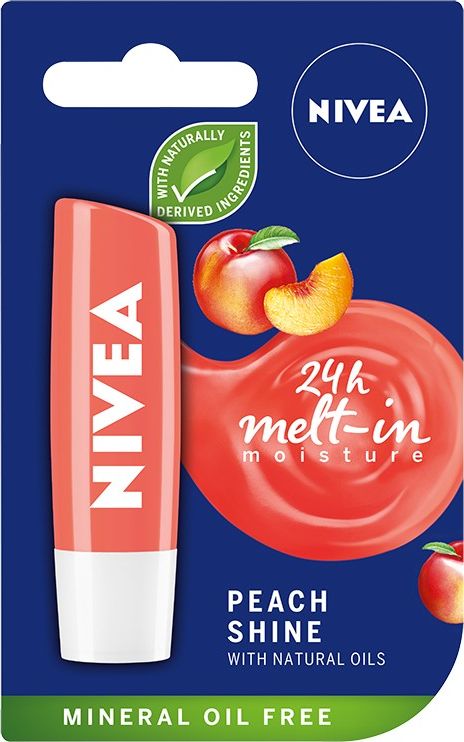 Nivea Lip Care Peach Shine