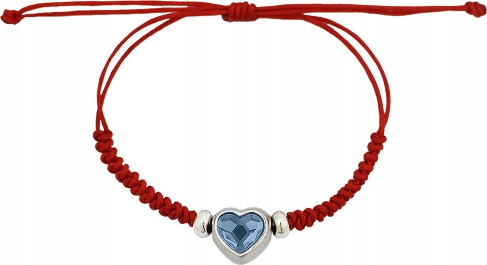 Radziszewska Jewellery Bransoletka Srebrna Serce na Dzień Kobiet Kryształ Prezent DEDYKACJA GRATIS