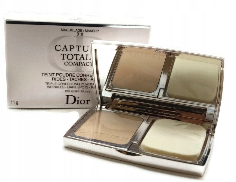 Christian Dior, Capture Totale, Long Lasting, Compact Foundation, 10, Ivory, 11 g For Women