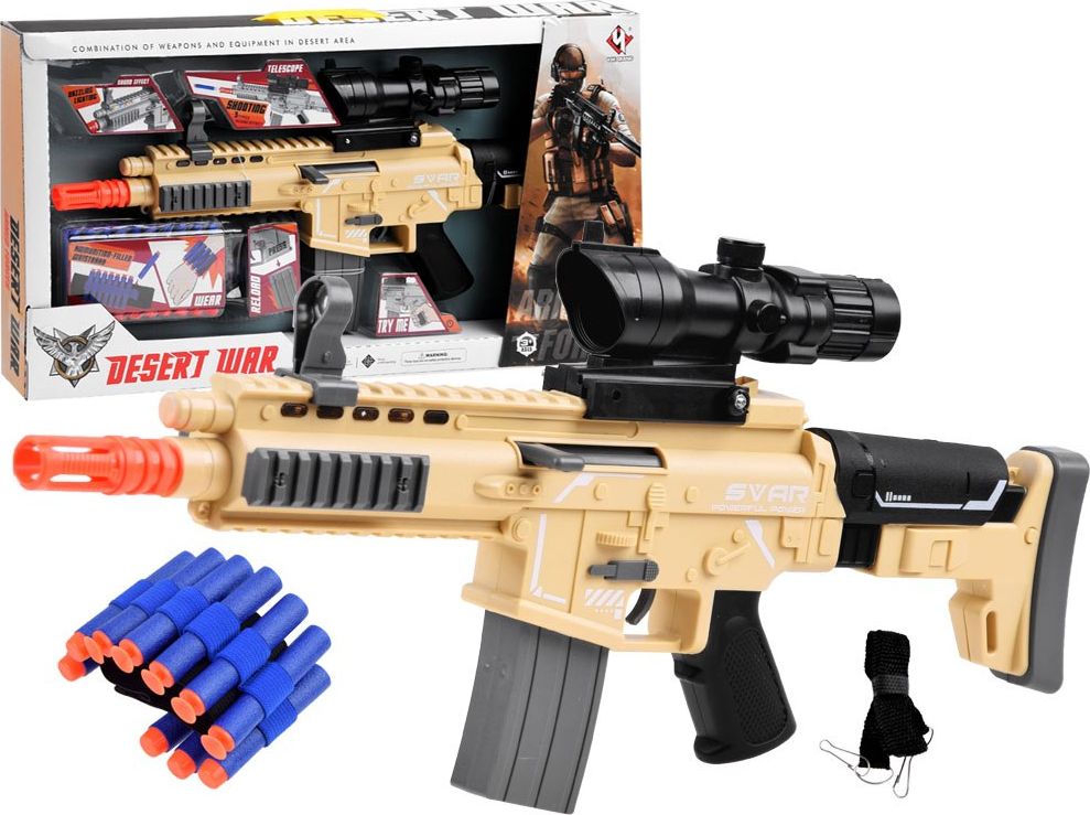 Jokomisiada Karabin na naboje piankowe strzela świeci (ZA3999)