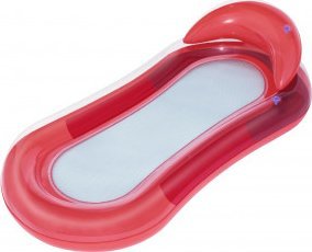 Bestway 43103 Dmuchany materac z siatkowanym dnem HydroLuxe Czerwony 1.60m x 84cm