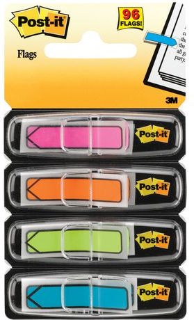 Post-it Zakładki indeksujące strzałki 684-ARR1, 12x43mm, 5 kolorów (3M0652)