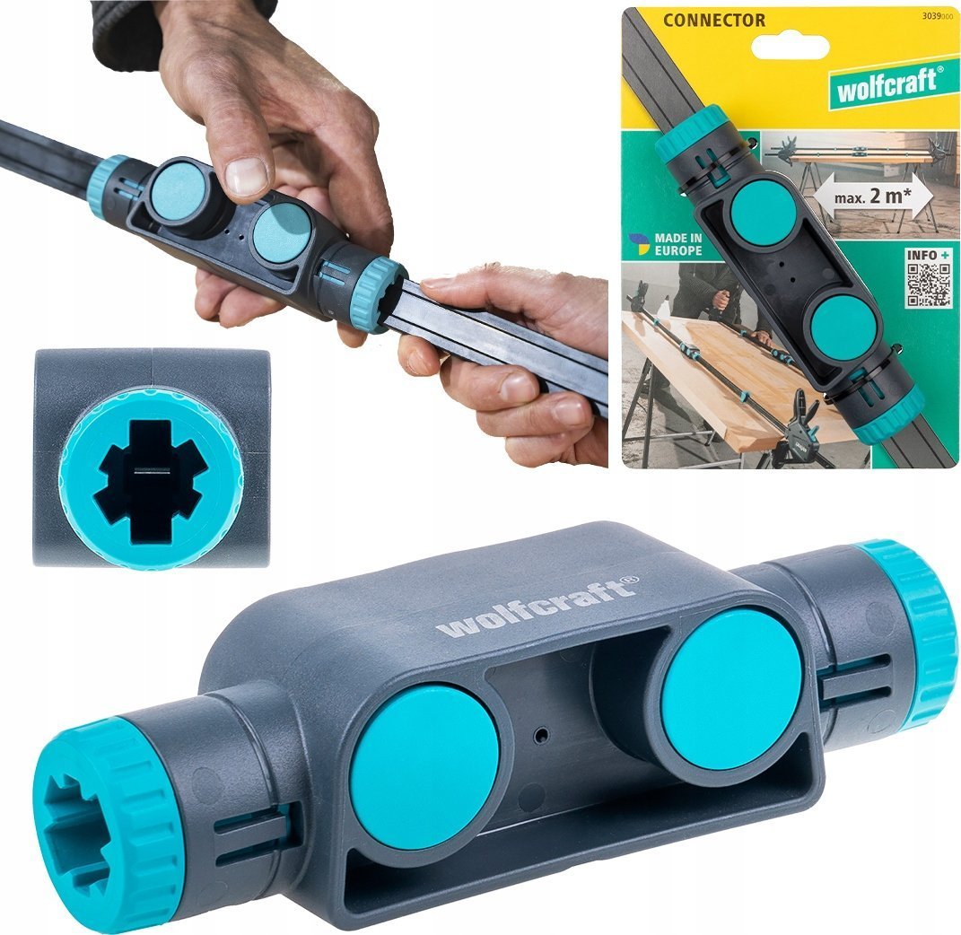 Wolfcraft Adapter łączący do ścisków jednoręcznych (WF3039000)