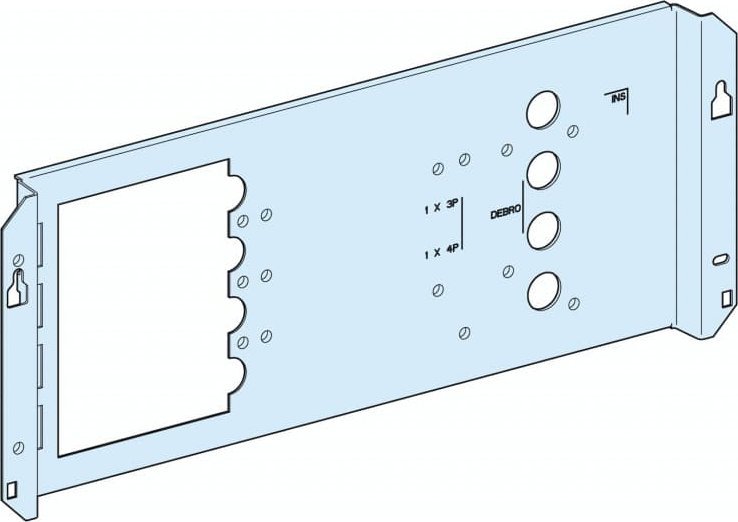 Schneider Prisma Plus G Płyta montażowa do NSX250 z napanędem silnikowym pozioma LVS03032