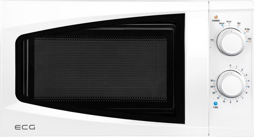 Kuchenka mikrofalowa ECG Microwave MTM 2070 W, 20 L, 700 W, Baltas