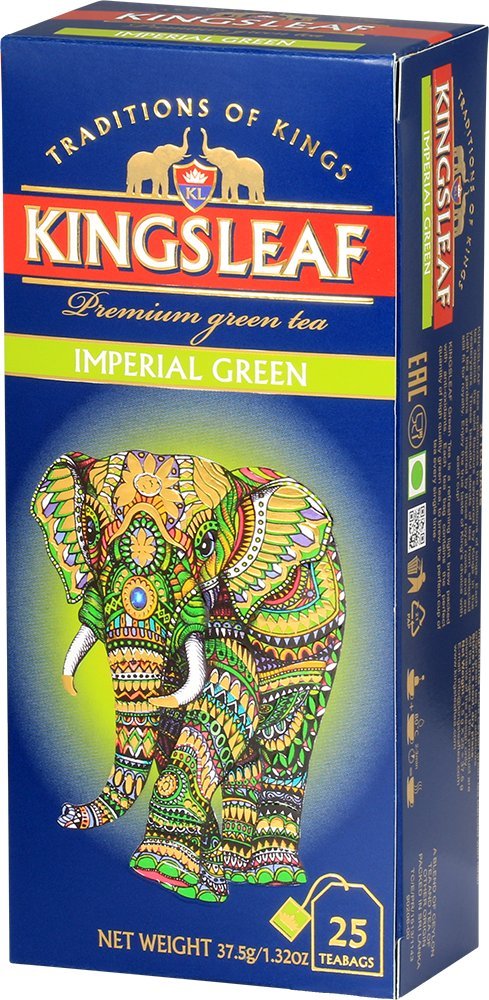 Kingsleaf Herbata zielona Imperial Green 25 torebek